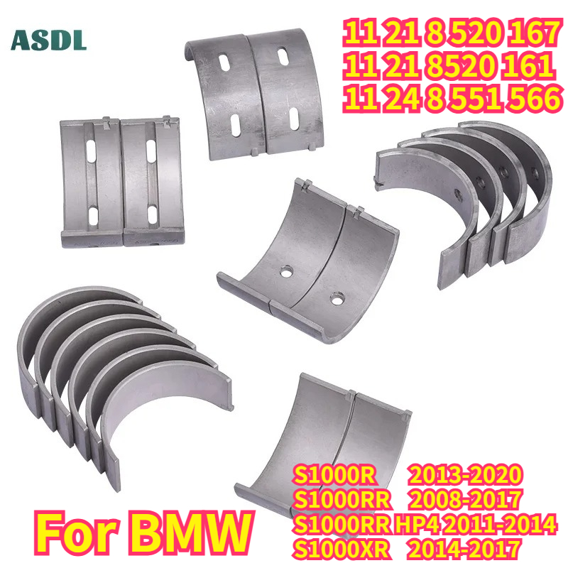 Motorcycle Crankshaft - 34mm~33mm Motorcycle Connecting Rod Bearing Main