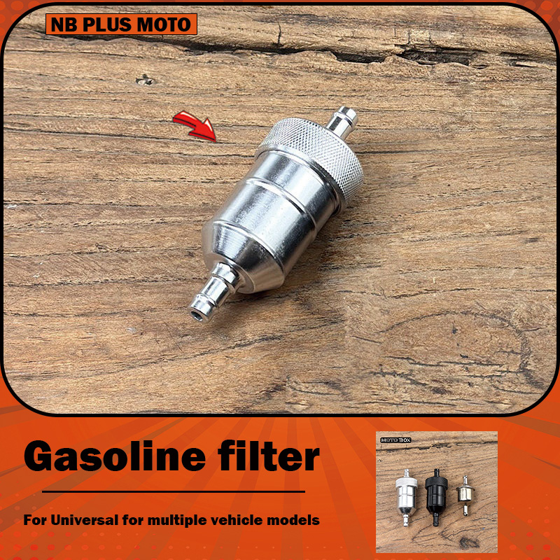 Motorcycle Oil Filter - 【Premium】For Motorcycle modification: filter, 6/8mm aluminum