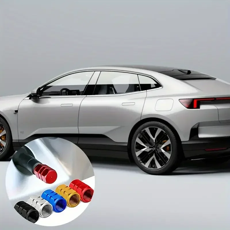 4Pcs Aluminum Tire Valve Caps  - Motorcycle Valve Cover 评论和价格